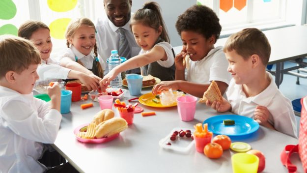ChildrenEating children eating together