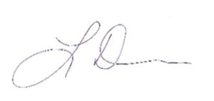 Lanette Dumas' signature
