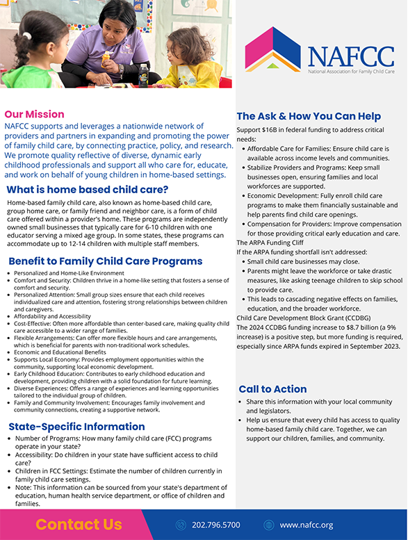 Resources and Toolkits National Association for Family Child Care