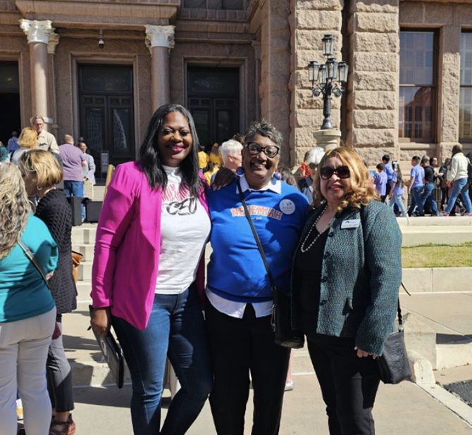 NAFCC at the Advocacy Day at the Texas State Capitol event