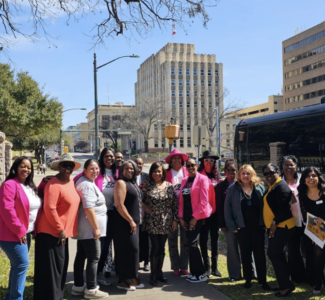 NAFCC at the Advocacy Day at the Texas State Capitol event
