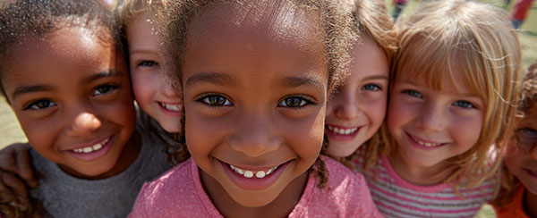 Children in the sun