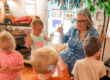 Child educator teaching