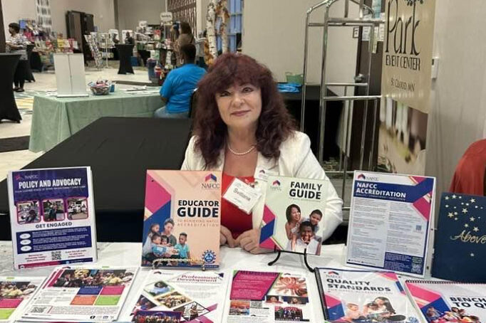 Svitlana at NAFCC event