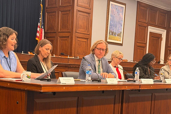 Daphne Alsiyao, NAFCC's Policy Strategist, attended a congressional briefing with Democratic members of the House Ways and Means Committee